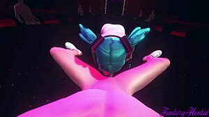 Hentai 3D POV Compilation with Blowjobs and Boobjobs in Anime Action