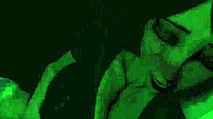 Milf in 3D Hentai with Short Hair and Green Shirt