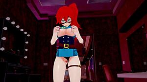 Itsuka Kendo Squirts During Intense Masturbation In 3D Hentai