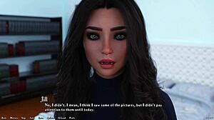 being a dik 143 - hot rich brunette grills me hard 😅