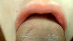 Wanna watch this extreme close-up blowjob bliss with a hot couple?