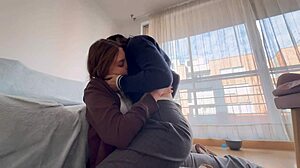 Craving My Stepdad's Partner, I Call Her Over to Family House for Lesbian Fun Compilation