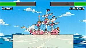 lusty buccaneers parody hentai game ep 4 with suggestive scenes