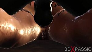 Why does this gagged sub-slut crave black cock fucking her big tits?