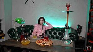 i dared to fuck the hookah man outdoors and moaned like crazy