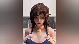 Sexy Mei stars in wild titty fuck compilation scenes.