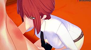 makima blowjob sex 1 chainsaw man full pov sheer fantasyking3