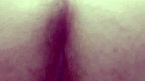 Hidden Camera Catches Mature Latina in Hotel Bathroom