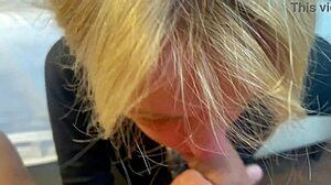 Receptionist Shocked by Morning Cock for Deepthroat Action