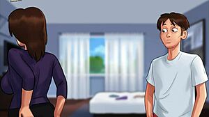 Exploring summertime saga episode 170 in anime style