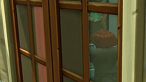 Cute asian teen 18+ is suspected of shoplifting at the store