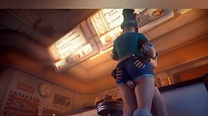Sexy Mei stars in wild titty fuck compilation scenes.