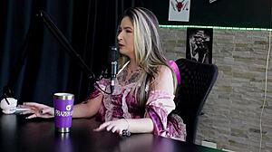 Raphaela Savanah embraces cuckold thrill recording boyfriend in sheer red halloween costume