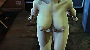 Chun-Li in Steamy 3D Anime Action with Big Tits Moaning