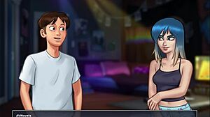 Exploring summertime saga episode 170 in anime style