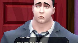 uhh, danny phantom bangs his mom in sims 4 game