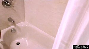 Business Trip Turns Into Cheating Wife’s Hot Shower Sex in POV Action
