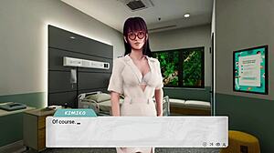 Hell Yeah! Kimiko Gets Doggystyle in Sex Hospital Game!