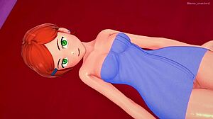 Gwen Termino Su Ducha Y Se Quita La Toalla!