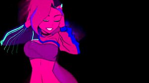 Moikaloop does a sexy dance in this hentai anime