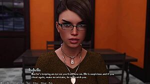 being a dik 143 - hot rich brunette grills me hard 😅