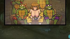 Akaburs Star Channel 34 Part 63 Tits Out Game On Brunette Sexy Big Cock Monster Cock Hentai Cartoon Anime