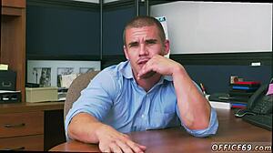 Hairy light skin guy earns a bonus in the story