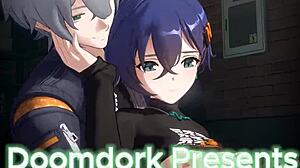 无脑动漫骚货中出狂欢