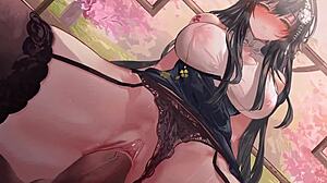 Azuma 2D: Detailed Exploration of Anime Characters and Scenes in Hentai Style.