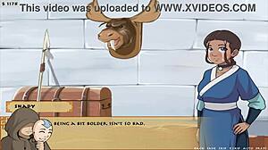 training with four elements in this hentai parody getting steamy in book 1 part 7 😏