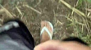 Wild Orgy with Four Hung Guys in Brazilian Woods