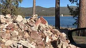 Snowboarder Girl Delivers Sloppy Blowjob with Monster Cock in POV