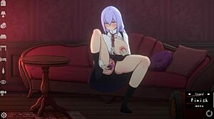 uhh, fun on sofa with toilet doll room ep 2