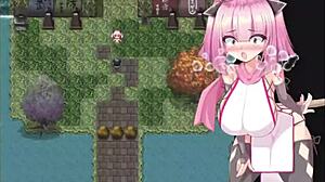 Ninja endures intense bondage exam with fingering and squirting submission