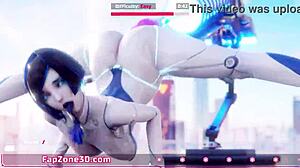 3D whore craves riding hard cock in Cock Hero