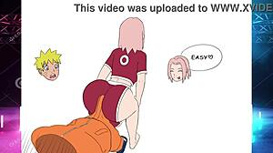 Sakura and other bitches engage in explicit hentai acts with intense pleasure.