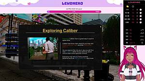 Hey, join Vtuber LewdNeko for steamy maid action in Harem Hotel!