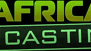 Big Saggy Tits Ebony Oiled and Drilled Doggy in Fake Casting