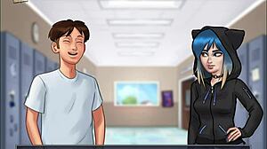 Summertime Saga 98 brings hot hentai big tits action to life! 🔥