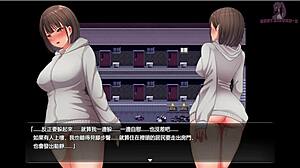 night walk 7: hiding in apartment corridor for secret masturbation, climaxing undetected feels thrilling.