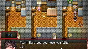 hey this harem hentai game ep 7 has the maid deepthroating that giant cock like crazy! 🍆😍