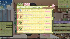 Summer Clover Hentai Game Ep 10 - Cute Brunette Teen Gets Double Cumshot Face