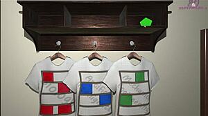 3D Hentai Game Features Curvy Doll in Titjob and Blowjob