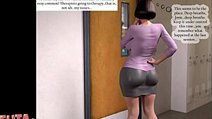 wanna see a hot babe with huge tits slam her giant cock in tight slit?