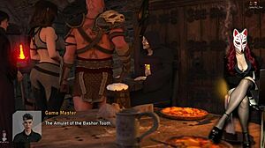 Damn! Busty Elf Girls Dildoing in Cosplay Orgy!