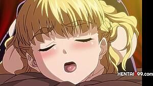 These Crashing Girls Scissor Hard and Dive into a Wild Anime Threesome!