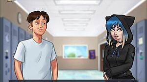 Summertime Saga 98 brings hot hentai big tits action to life! 🔥