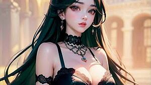 I compiled this AI hentai image collection featuring beautiful anime women