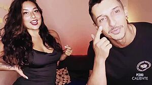 sexo com a namorada do meu amigo, where this teen babe gets deepthroat and wet pussy action casually.