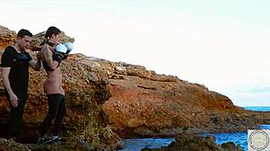 tied boxer spanked hard before rimming dom by balearic sea